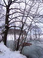 Voglers Teich im Winter